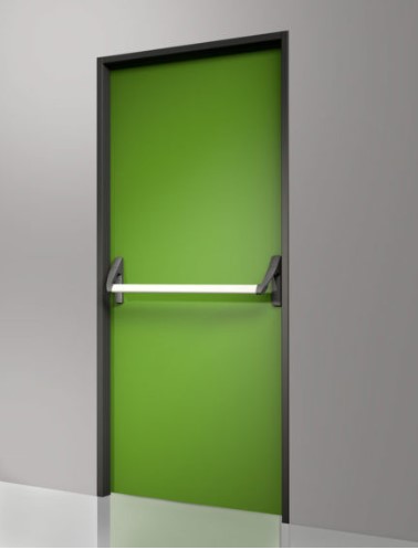 Single Wing Fire Door